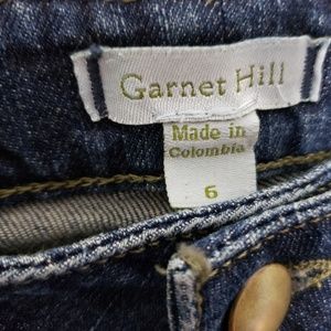Garnet Hill straight leg jeans
